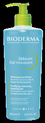 BIODERMA Sébium Gel moussant jemný čisticí gel pro smíšenou a mastnou pleť 500 ml