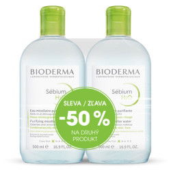 BIODERMA Sébium Micelární voda Výhodné balení 2x500 ml