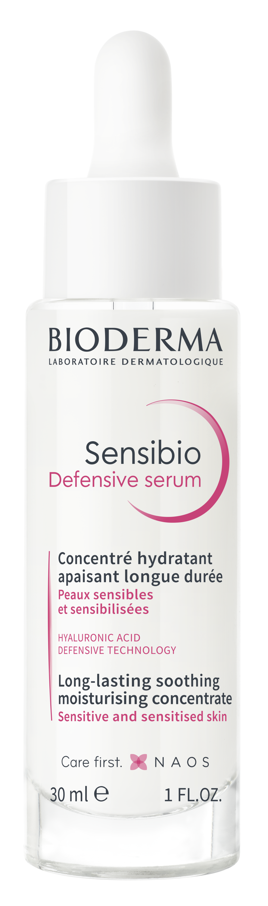 BIODERMA Sensibio Defensive sérum, zklidňující koncentrované sérum na zjemnění vrásek pro citlivou pleť 30 ml