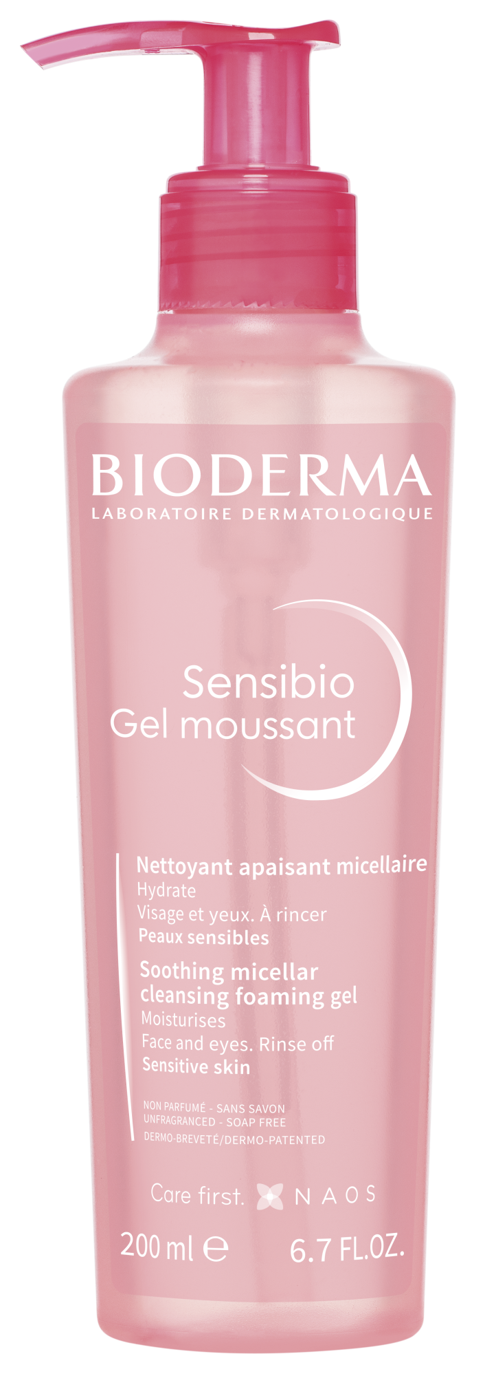 BIODERMA Sensibio Gel moussant čistící pěnivý ge 200 ml