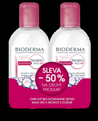 BIODERMA Sensibio H2O AR výhodné balení 2 x 250 ml