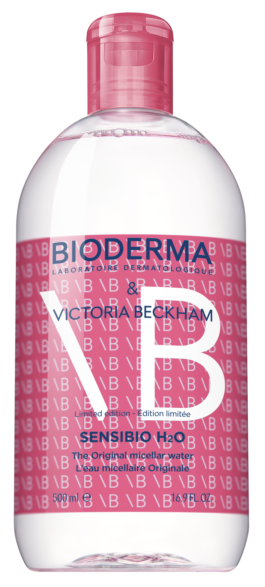 BIODERMA Sensibio H2O limitovaná edice Victoria Beckham 500 ml