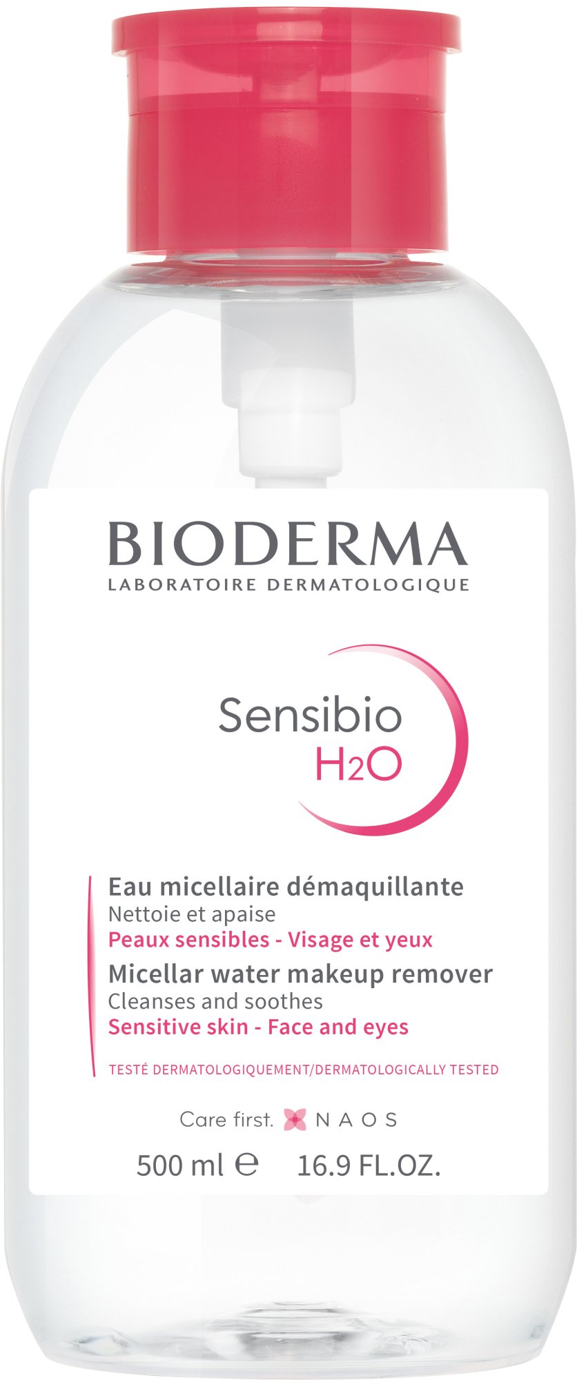 BIODERMA Sensibio H2O micelární voda pro citlivou pleť s pumpou