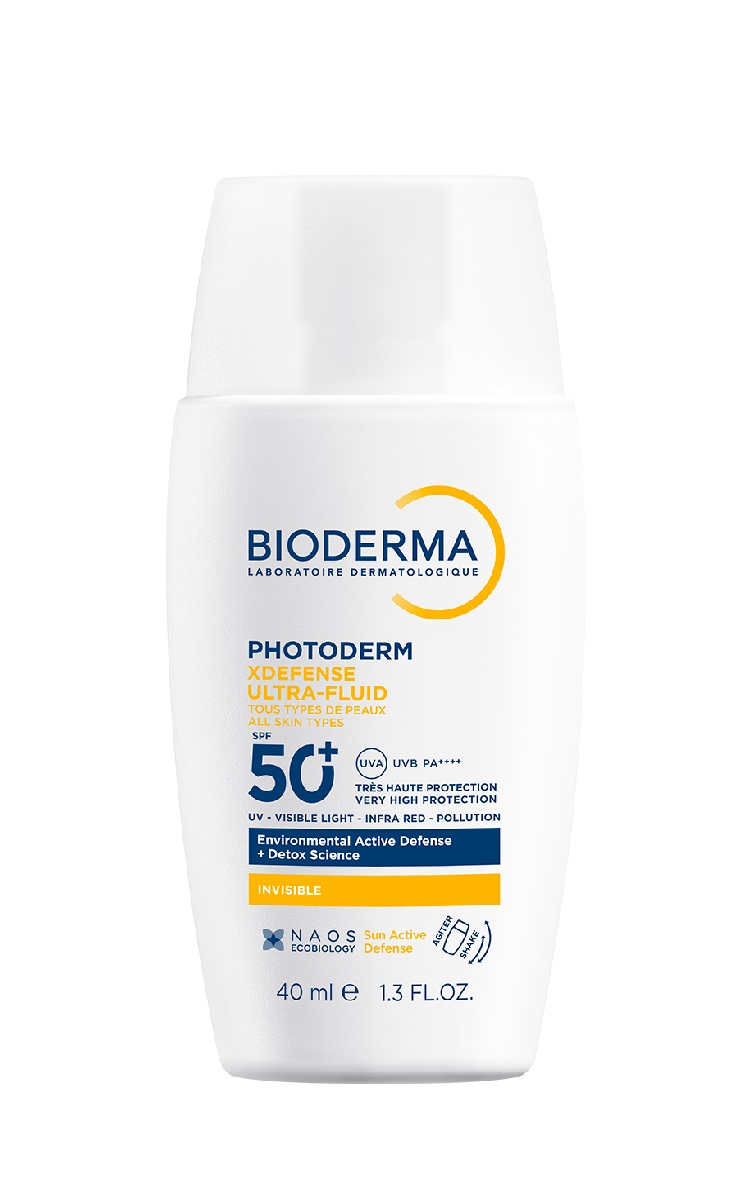 BIODERMA XDefense Neviditelná ultrafluidní ochrana SPF50+ 40 ml