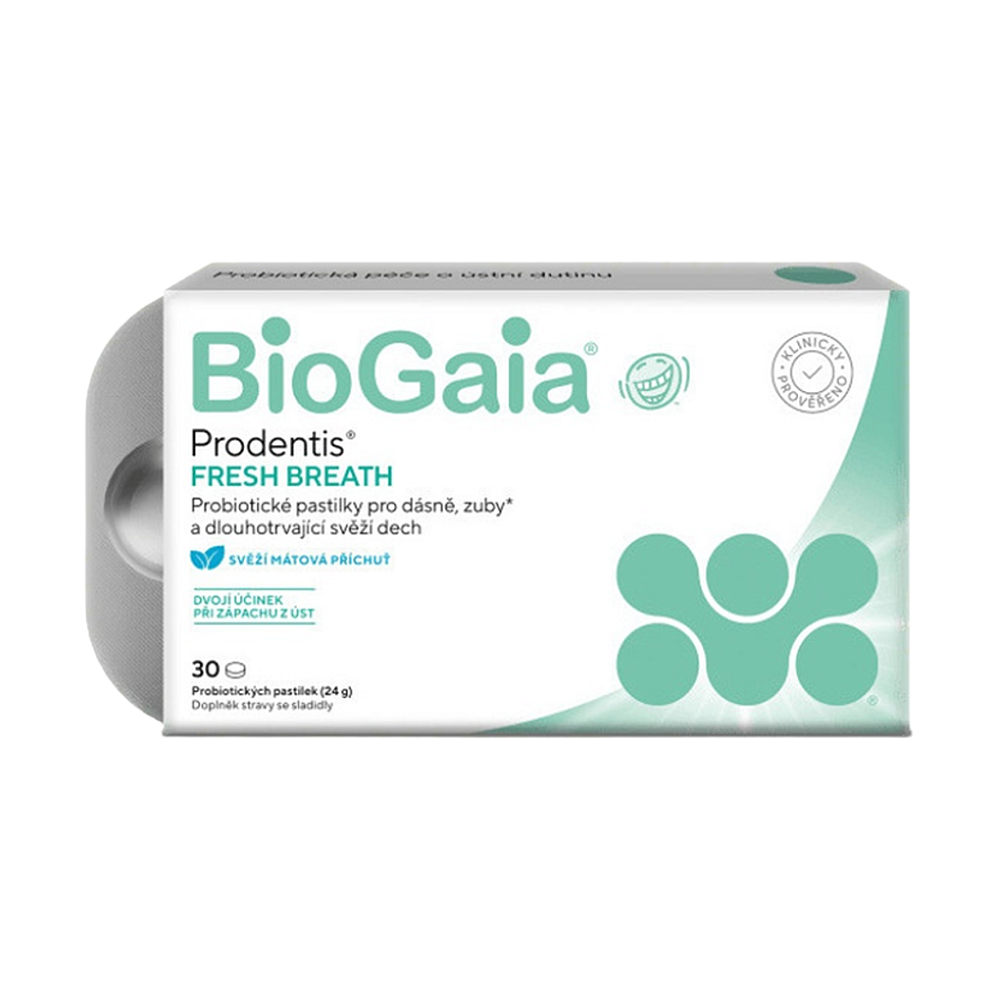 BIOGAIA Prodentis Fresh Breath 30 pastilek