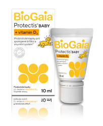 Biogaia Protectis Baby + vitamin D3 Probiotické kapky 10 ml
