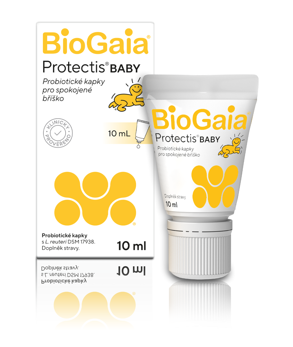 Biogaia Protectis Baby Probiotické kapky pro spokojené bříško 10 ml