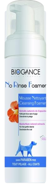 BIOGANCE No rinse foamer dog - pro psy 200 ml