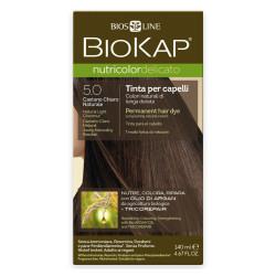 BIOKAP Barva na vlasy 5.0 Kaštan přírodní světlá 140 ml