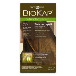 BIOKAP Barva na vlasy 7.0 Blond přírodní střední 140 ml