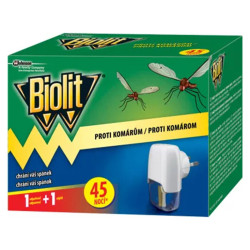 BIOLIT Elektrický odpuzovač s tekutou náplní 45 nocí