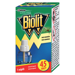 BIOLIT Tekutá náplň do elektrického odpuzovače proti komárům 45 nocí
