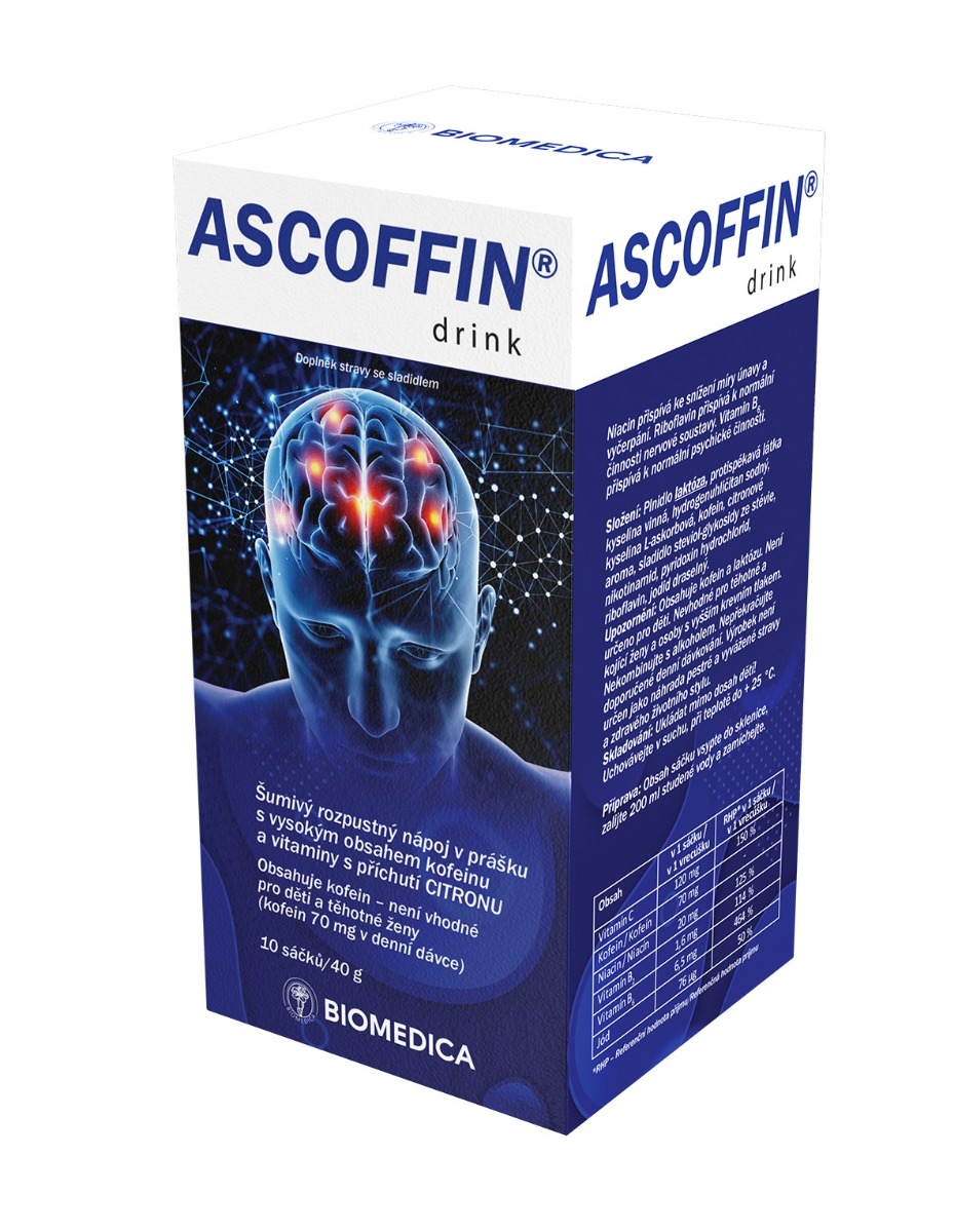 Biomedica Ascoffin Drink sáčky 10x4 g