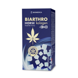 Biomedica BIARTHRO HORSE kolagen s CBD 60 kostiček