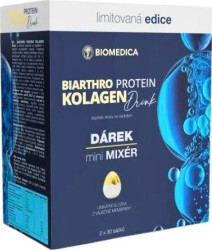 BIOMEDICA Biarthro protein kolagen drink + dárek 2 x 30 sáčků