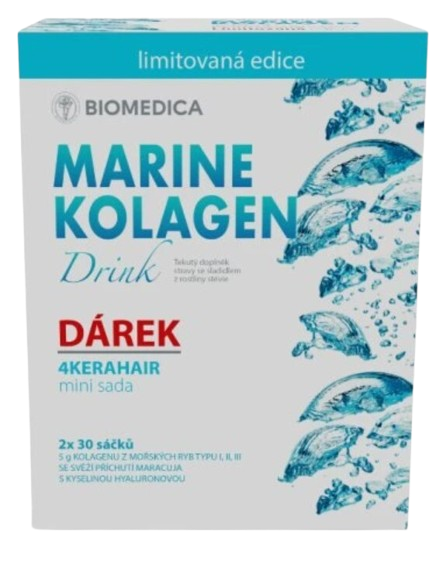 BIOMEDICA Marine Kolagen Drink + dárek 2 x 30 sáčků