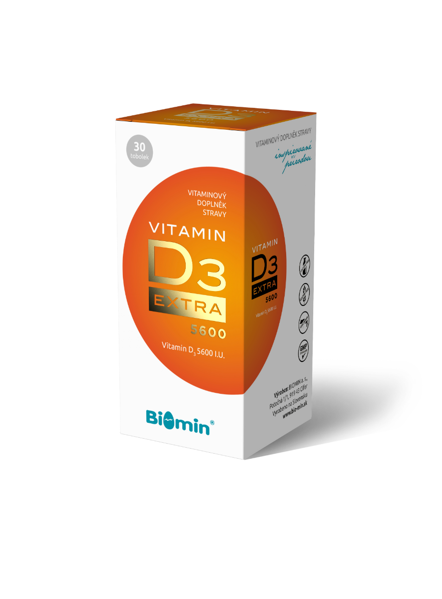 Biomin Vitamin D3 EXTRA 5 600 I.U. 30 tobolek