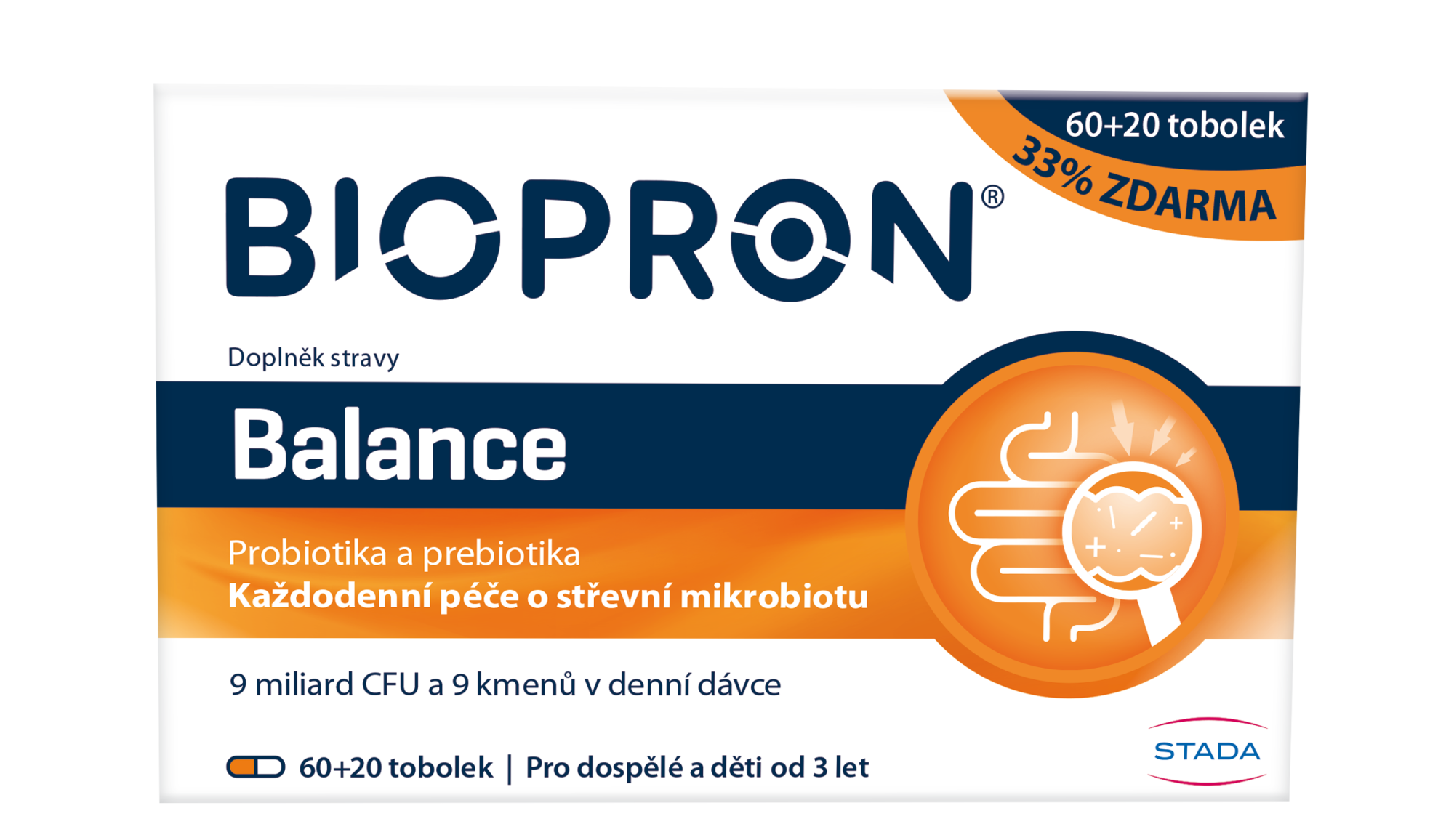 BIOPRON Balance 80 tobolek