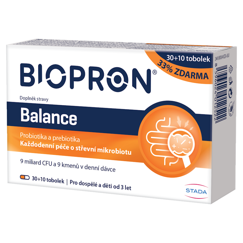 BIOPRON Balance probiotika 30+10 tobolek