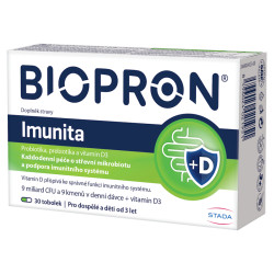 BIOPRON Immunita s vitaminem D3 30 tobolek