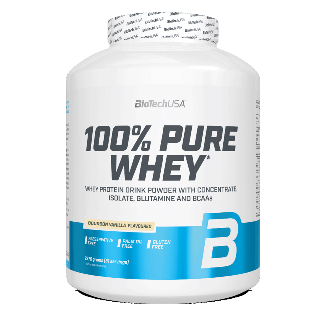 BioTech USA 100% Pure Whey 2270g - mléčná rýže