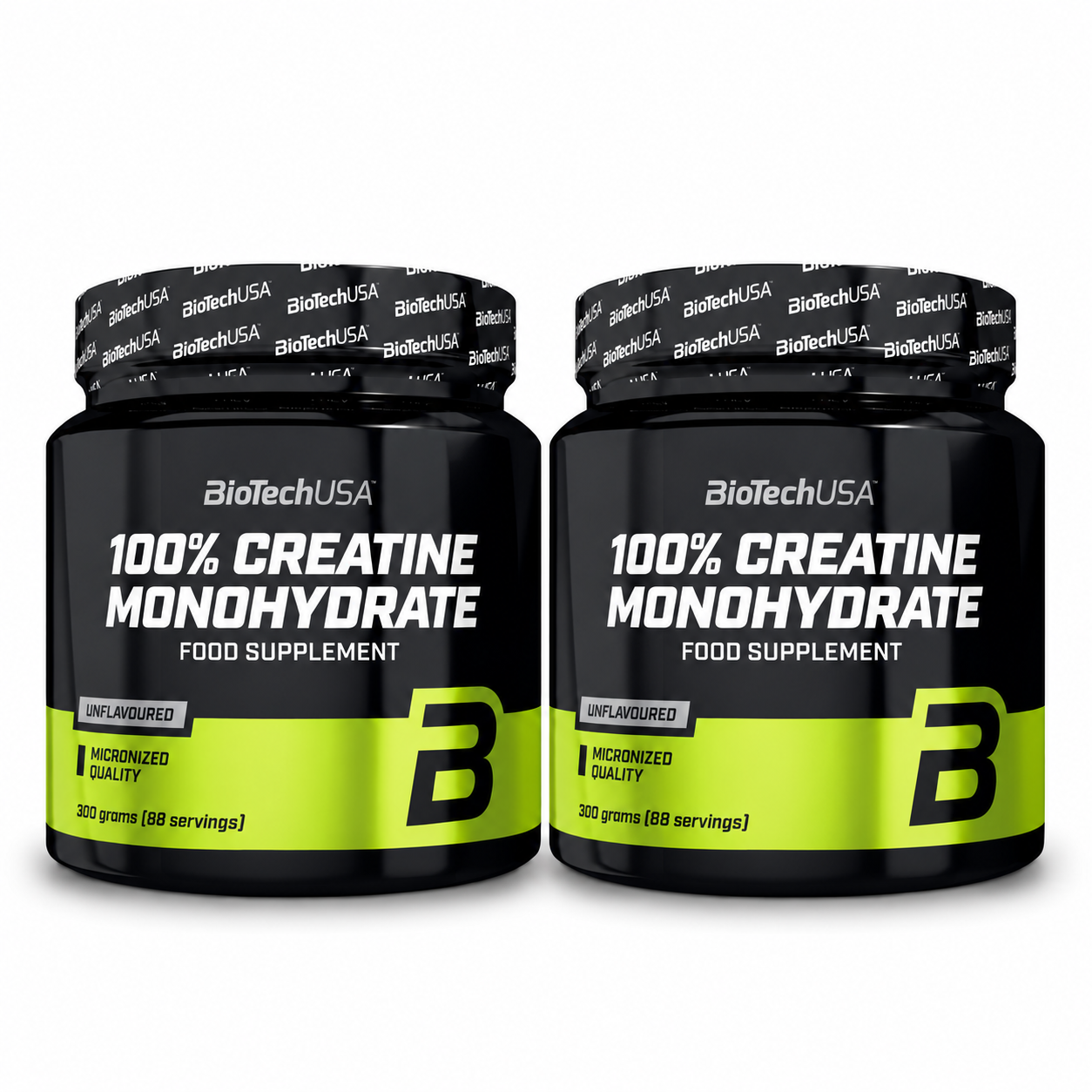 BioTech USA 100% Creatine Monohydrate 2 × 300 g