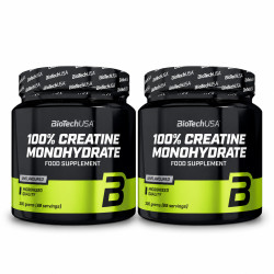 BioTech USA 100% Creatine Monohydrate 2 × 300 g