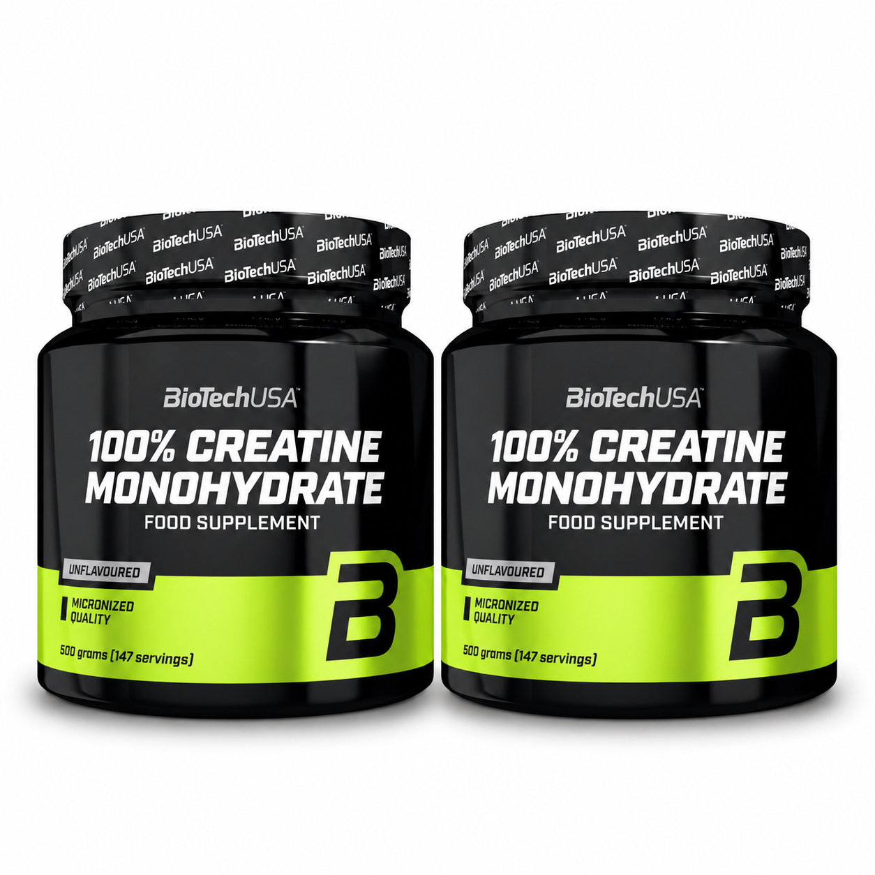 BioTech USA 100% Creatine Monohydrate 2 × 500 g