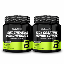 BioTech USA 100% Creatine Monohydrate 2 × 500 g
