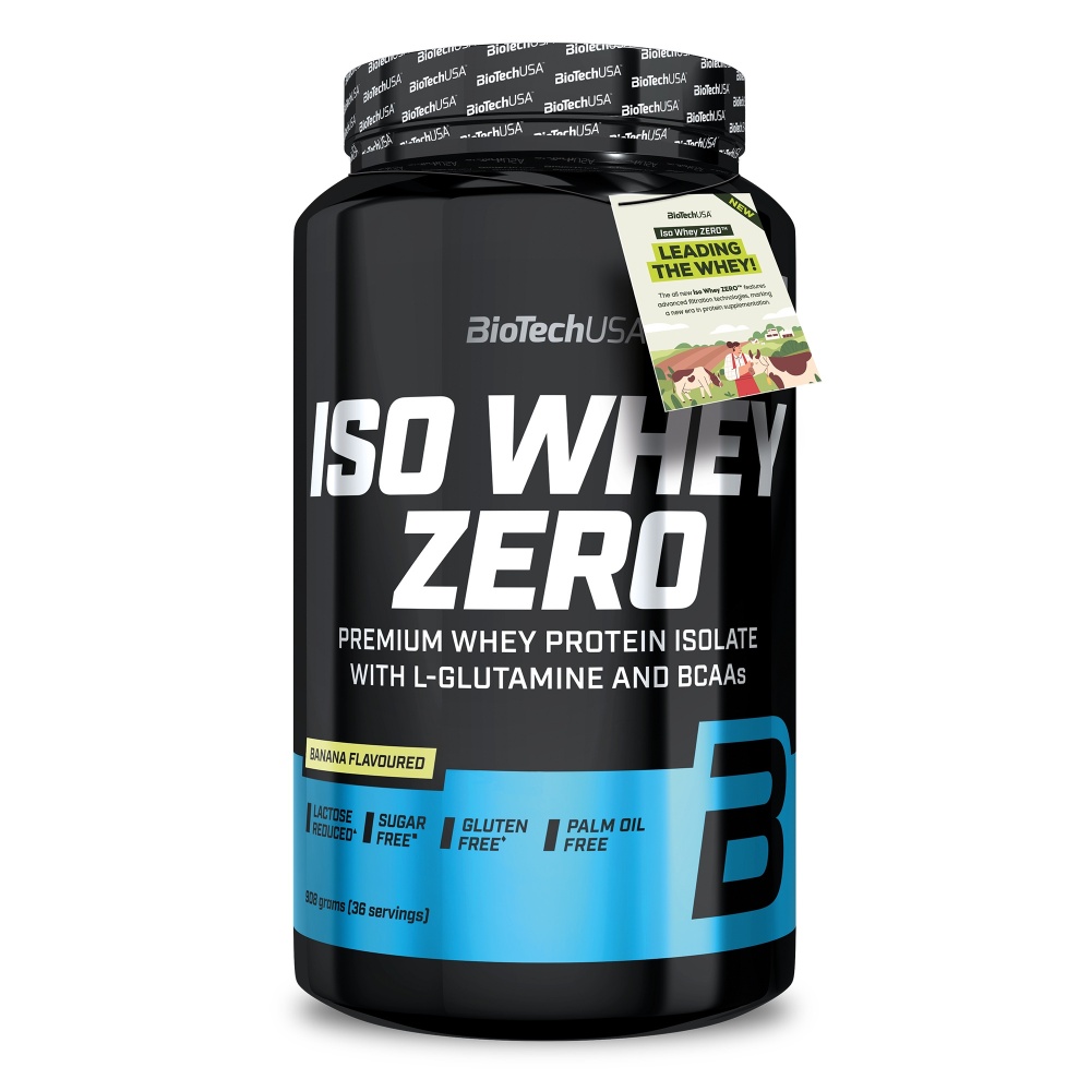 BioTech USA Iso Whey Zero banán 908 g