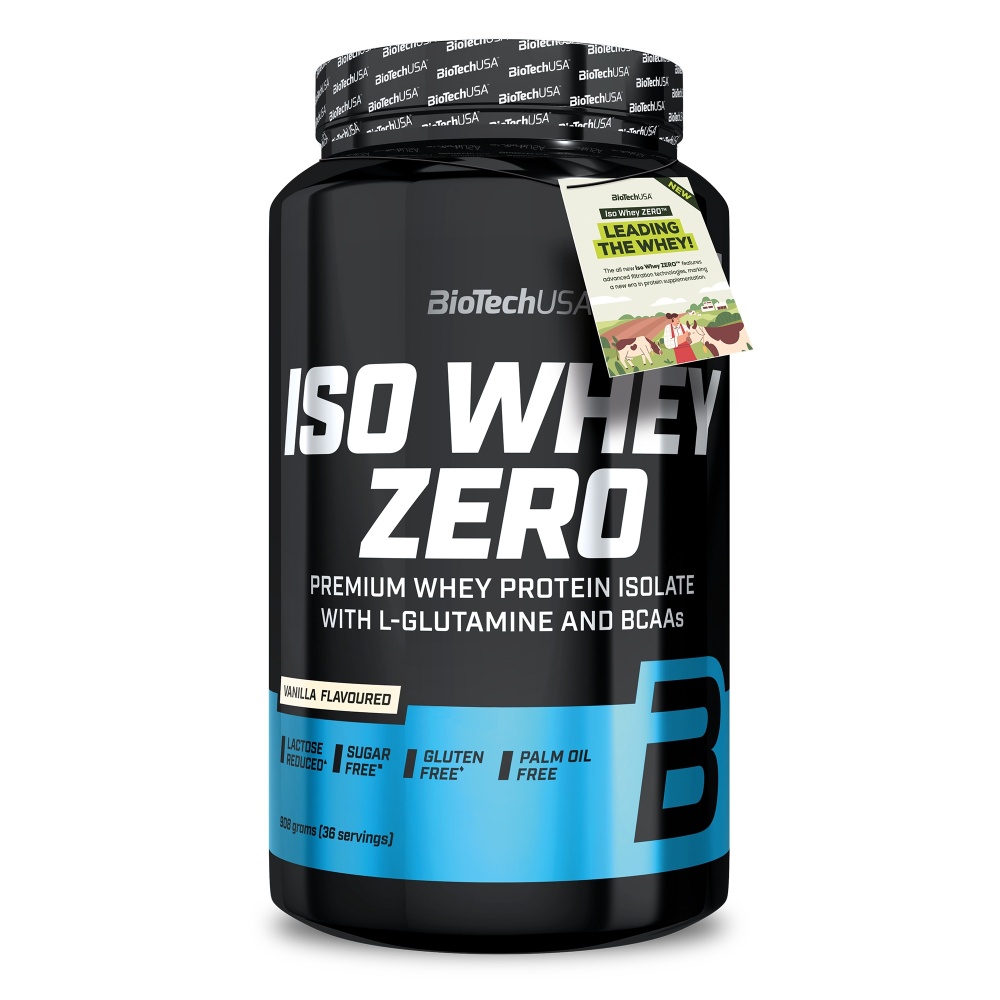 BioTech USA Iso Whey Zero vanilka 908 g