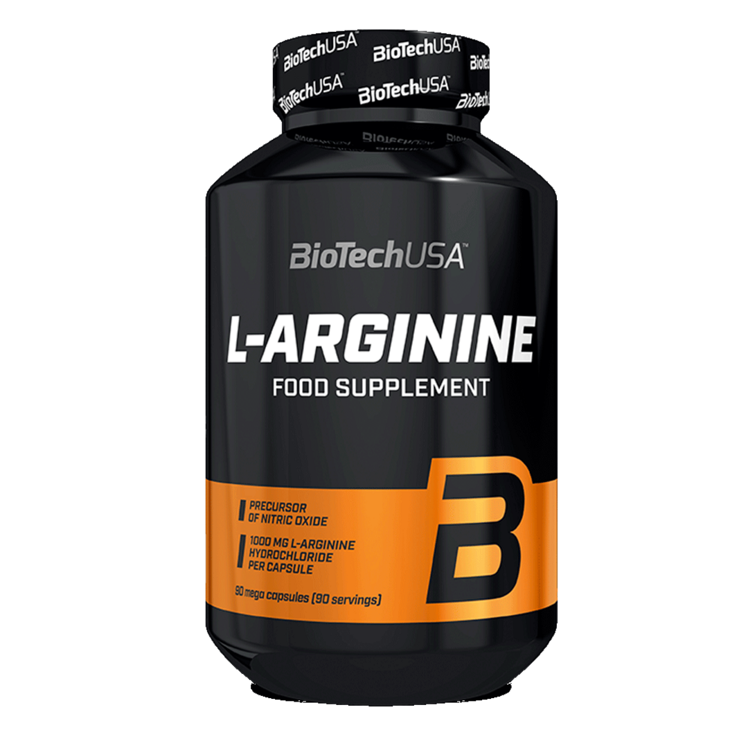BioTech USA L-Arginine - 90 kapslí