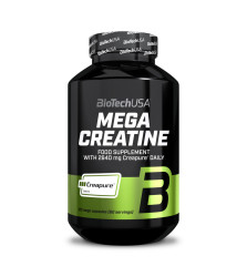 BioTech USA Mega Creatine 120 kapslí