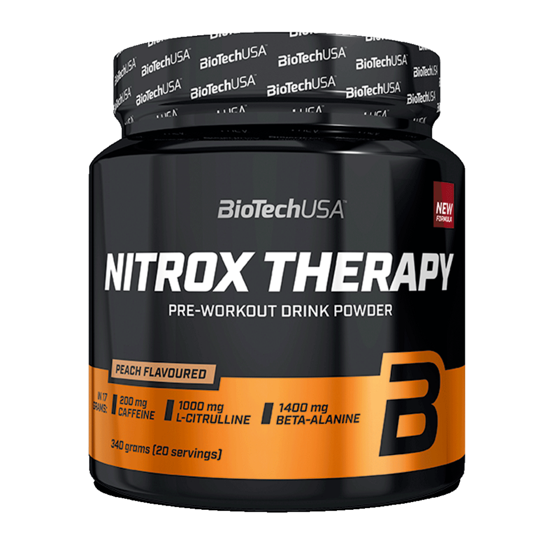 BioTech USA Nitrox Therapy 340g - tropické ovoce