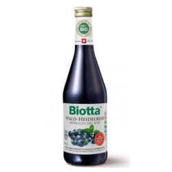 BIOTTA Borůvková šťáva BIO 500 ml