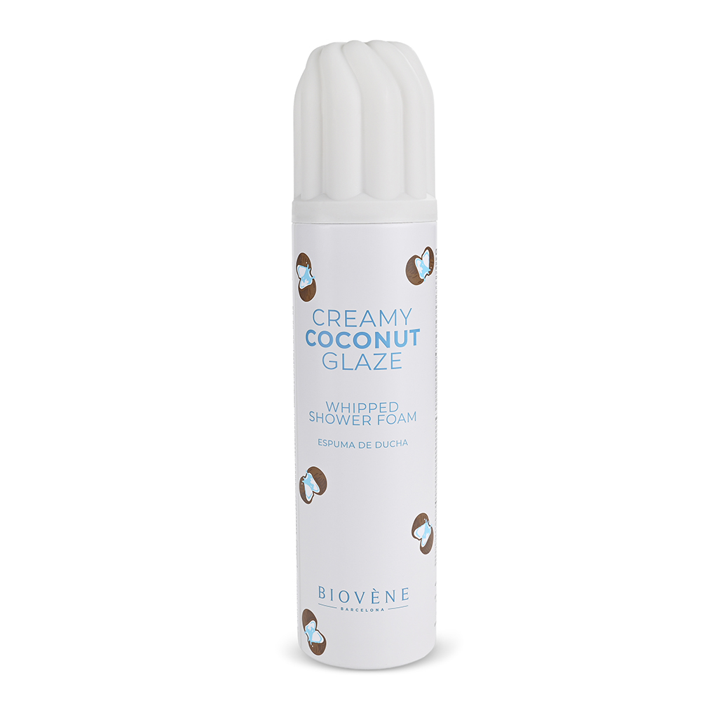 BIOVÉNE Šlehačková sprchová pěna Creamy Coconut Glaze 250 ml
