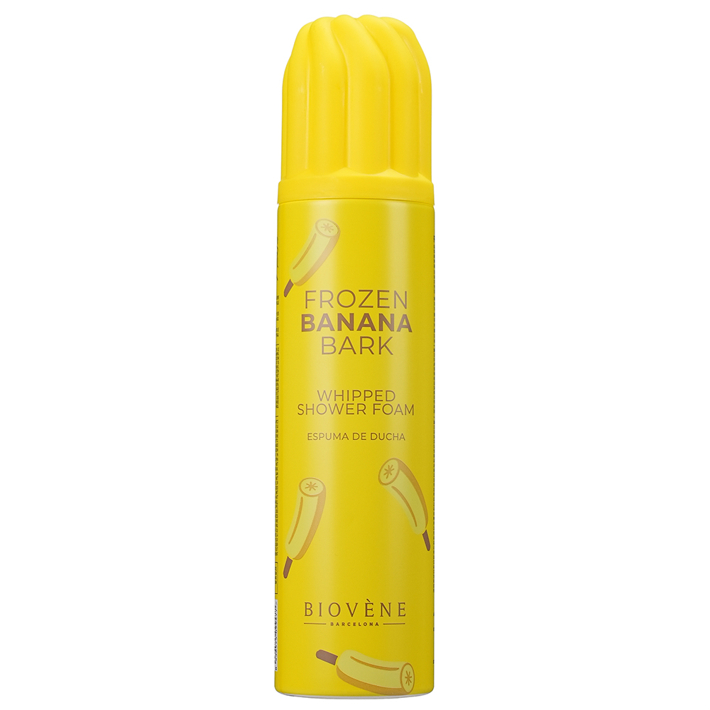 BIOVÉNE Šlehačková sprchová pěna Frozen Banana Bark 250 ml