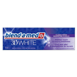 BLEND-A-MED Zubní pasta 3D White Classic Fresh 75 ml