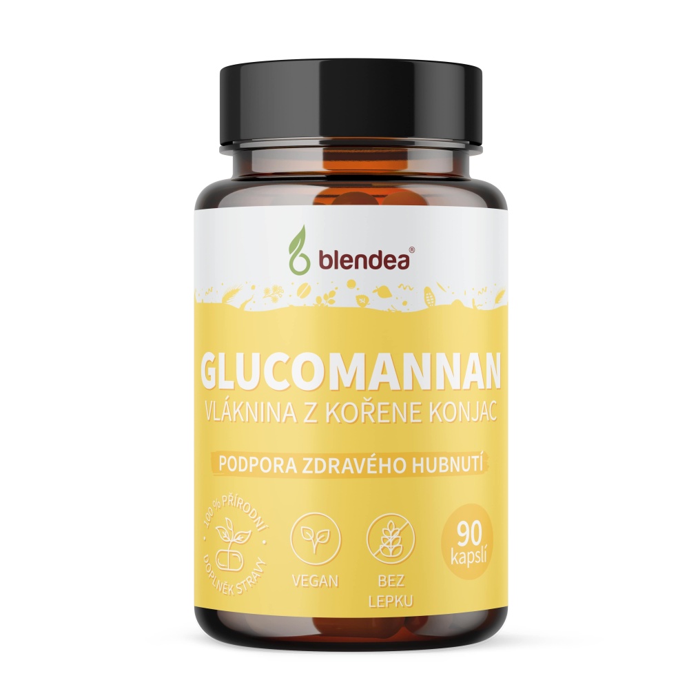 Blendea Glucomannan 90 kapslí