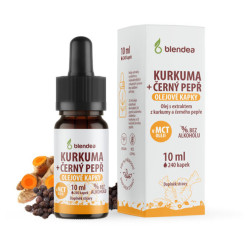 BLENDEA Kurkuma + černý pepř olejové kapky 10 ml