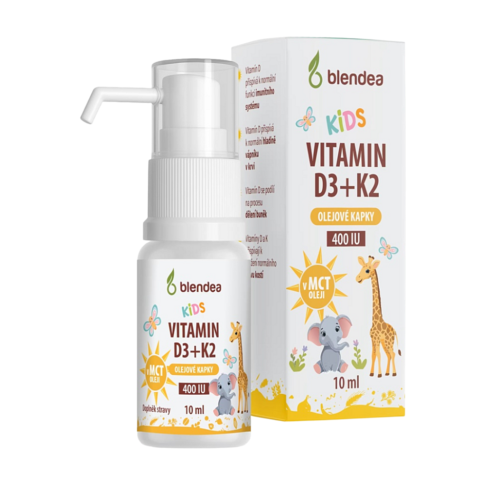 BLENDEA Vitamin D3 + K2 kapky pro děti 10 ml