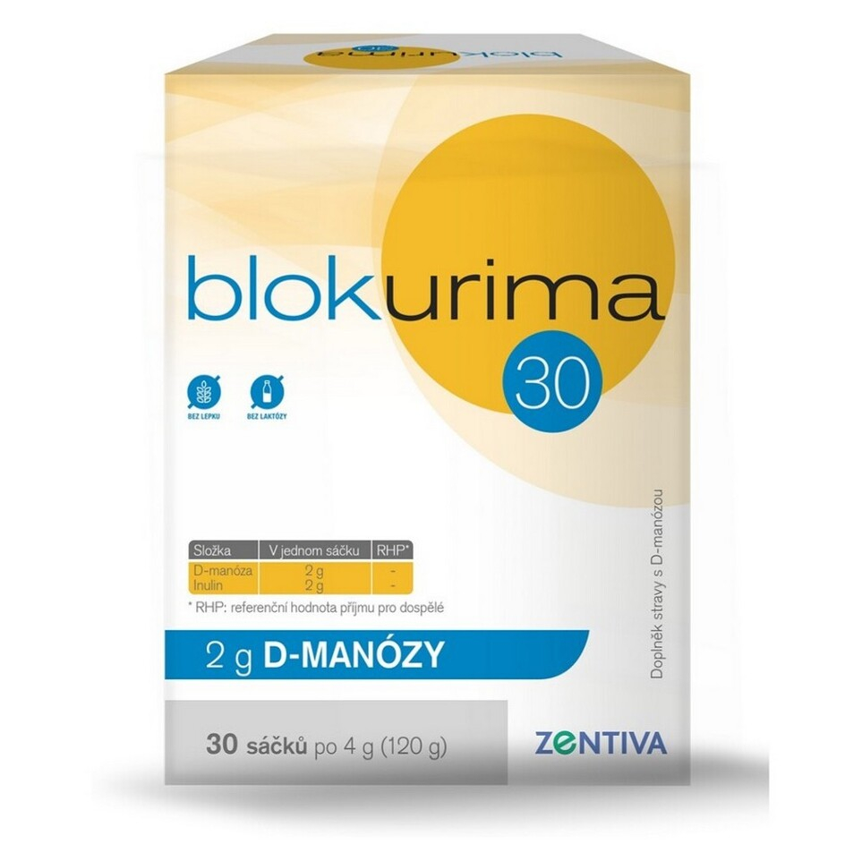 BLOKURIMA 2g D-manózy sáčky 30 x 4 g