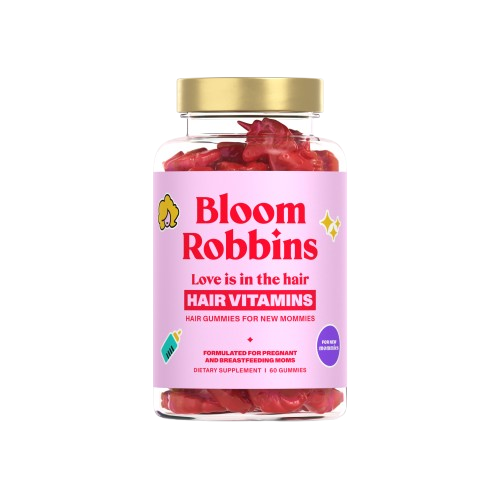 BLOOM ROBBINS LOVE is in the HAIR gummies New mom 60 ks