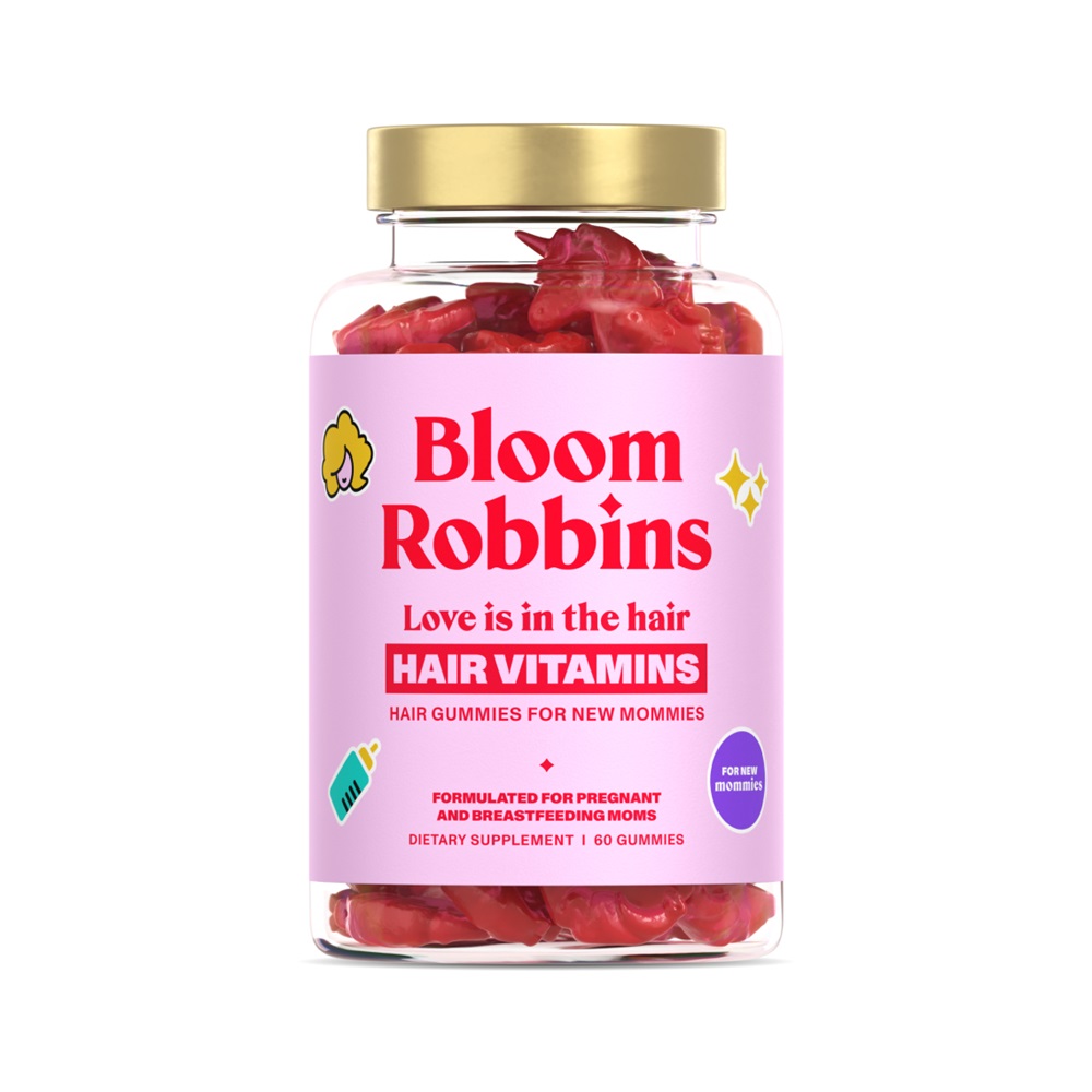 Bloom Robbins LOVE is in the HAIR - Hair gummies for new mommies 60 ks