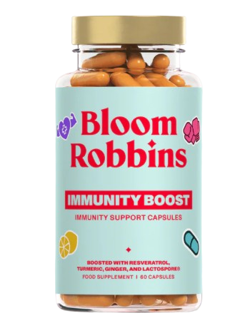BLOOM ROBBINS Vitamíny na podporu imunity s resveratrolem 60 kapslí