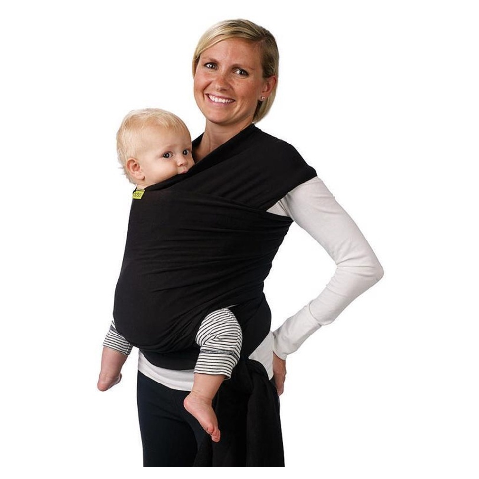 BOBA Wrap Black nosič dětí šátek