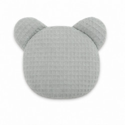 BocioLand Nahřívací polštářek TEDDY s třešňovými pecičkami a levandulí - šedý