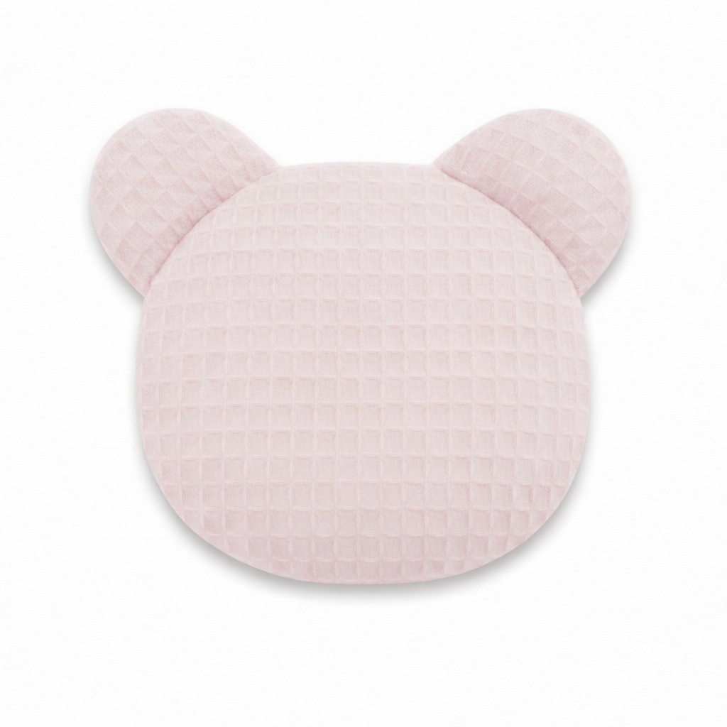 BocioLand Nahřívací polštářek TEDDY s třešňovými pecičkami a levandulí - sv. růžový