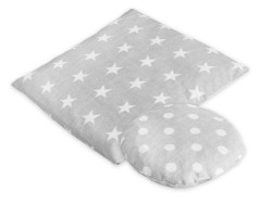 BocioLand Velký a malý nahřívací polštářek termofor s třešňovými pecičkami - Stars, bubble
