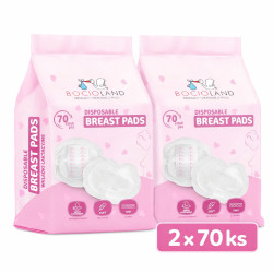 BocioLand Vložky do podprsenky, ultratenké, 2x70 ks